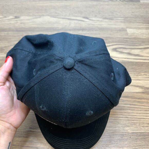 Chipotle Adjustable Hat Cap Employee Uniform Crew Restaurant Dad Men Women Black - Picture 5 of 8